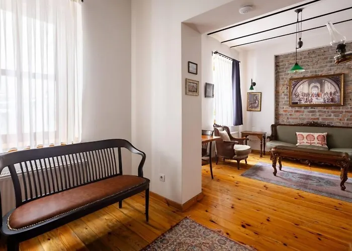 公寓 Cozy Intimate 2bd2bath Galata Tower Home! #410 伊斯坦布尔